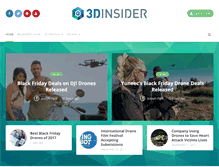 Tablet Screenshot of 3dinsider.com